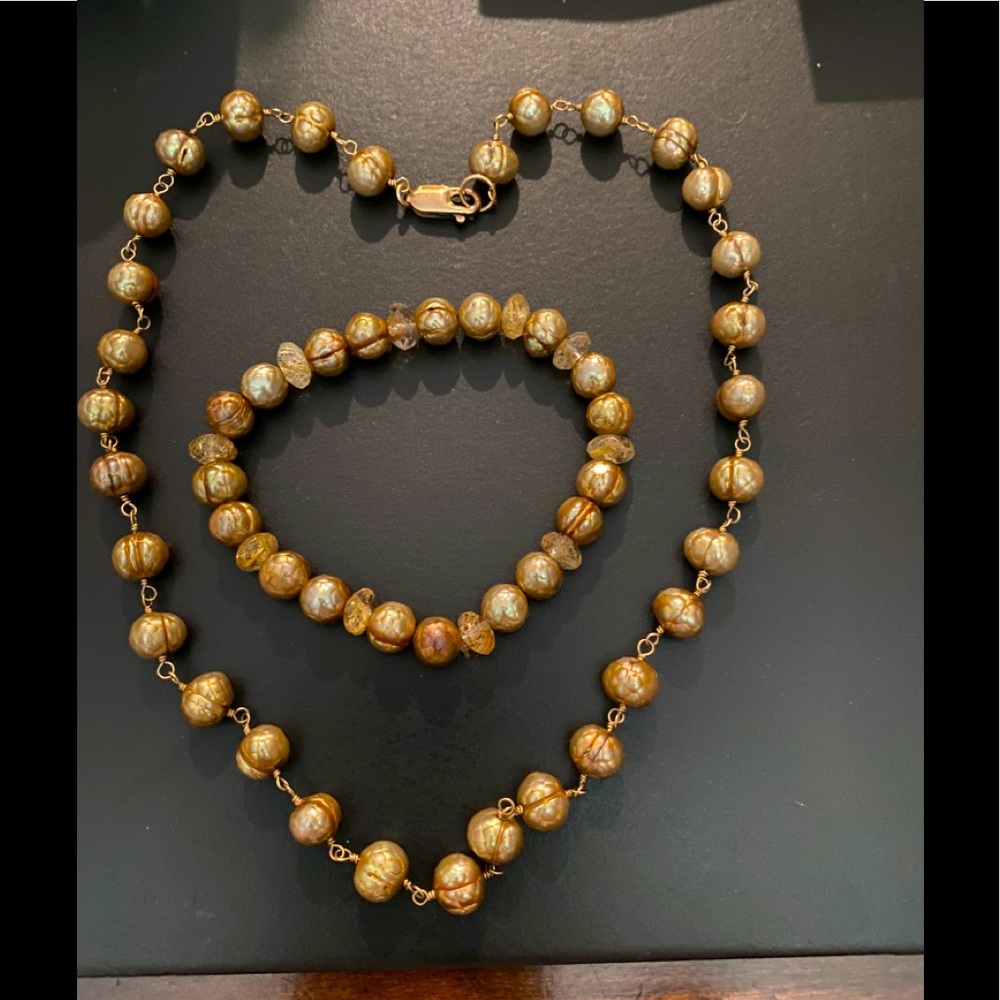 Necklace bracelet set - Picture 1 of 3